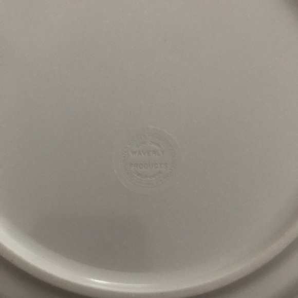 Waverly Line Vintage Melamine Hereford Bull Plates - Picture 2 of 6